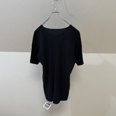 新品 homme plisse issey miyake 2022aw pleats tops black