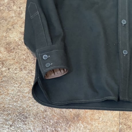 新品 maison margiela ”白タグ” 2022ss over size green jacket