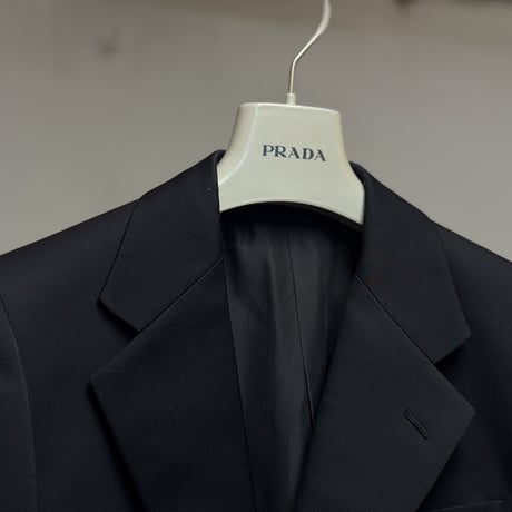 prada chester field coat