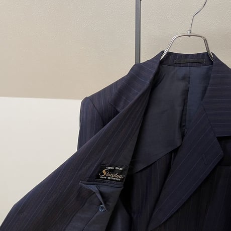setup suit + hermes necktie #5