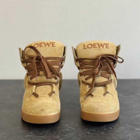 loewe anagram leather boots 41