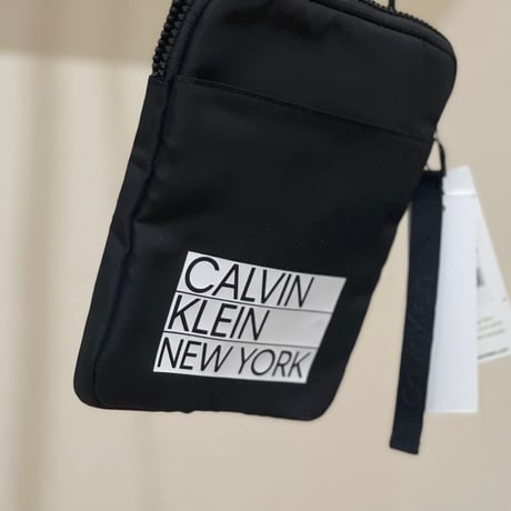 新品 calvin klein 2021ss logo shoulder bag