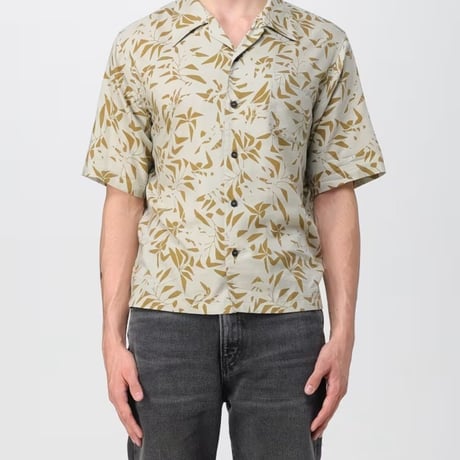 新品 saint laurent hawaii shirt
