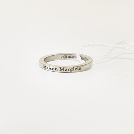 新品 maison margiela 2022ss logo ring 14号