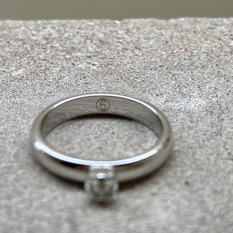 新品 mm6 maison margiela 2019aw ring silver | req 新品 mm6 maison margiela 2019aw ring silver | req