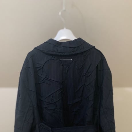 mm6 maison margiela crash trench coat 40