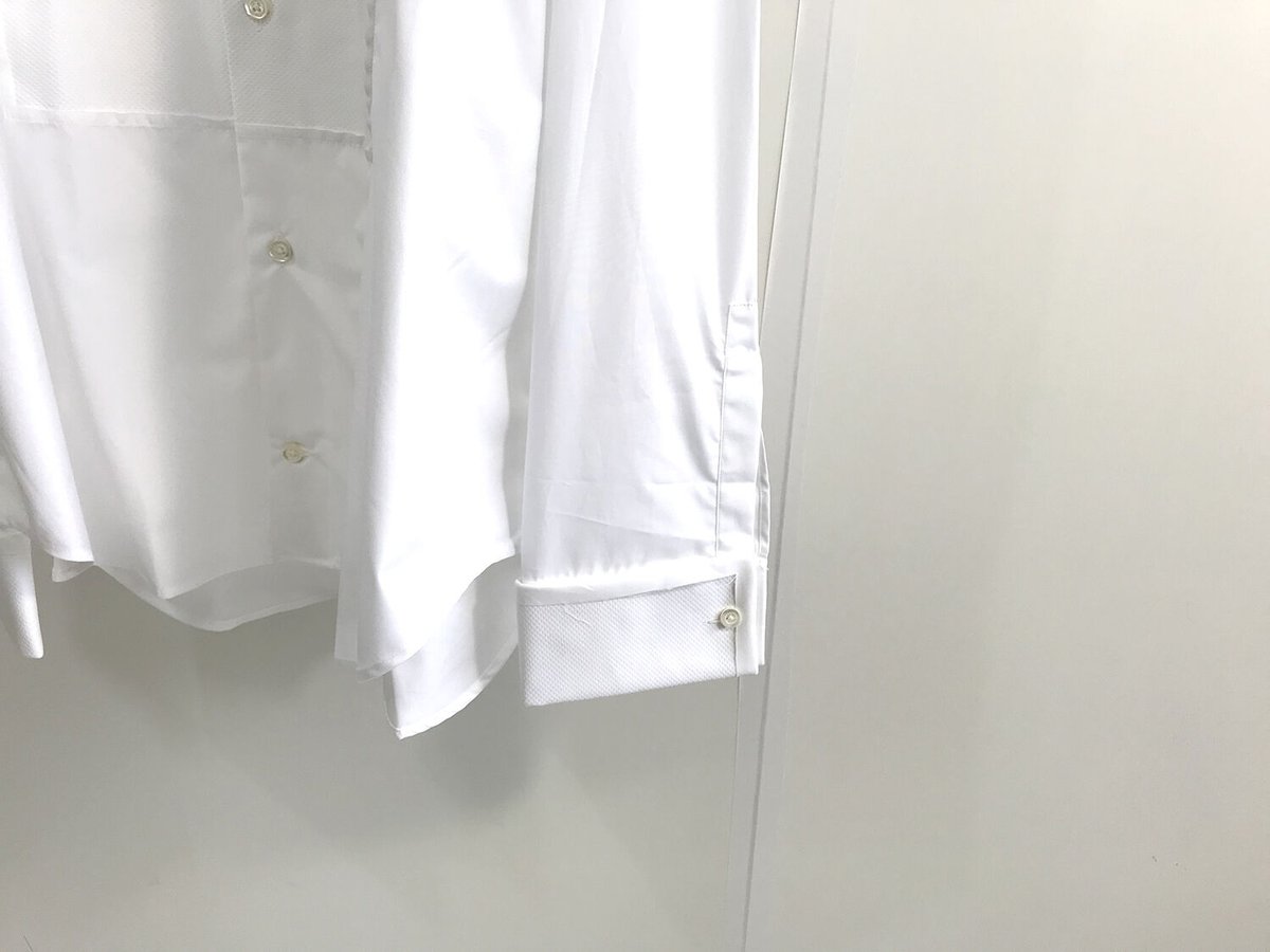 新品 maison margiela 2019ss tack dress shirt whit