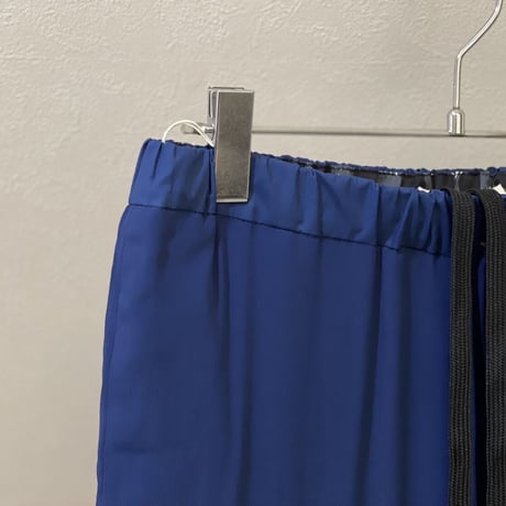 新品 marni silk eazy pants blue