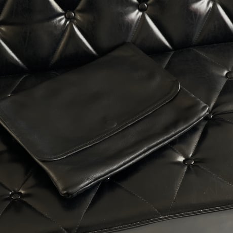 maison margiela large size leather clutch bag