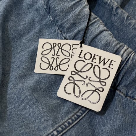 新品 loewe wide denim pants 36