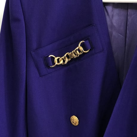celine no collar double coat