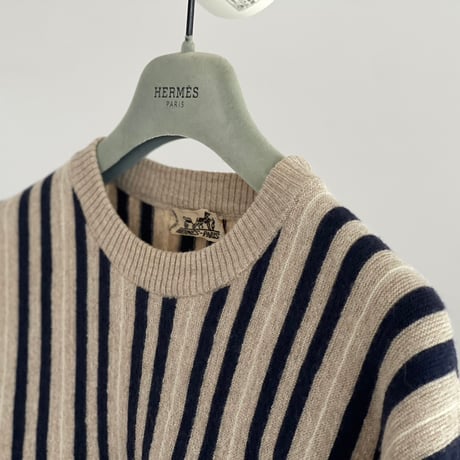 hermes stripe knit