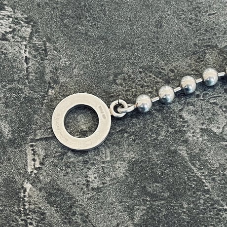 gucci ball chain silver 925 bracelet