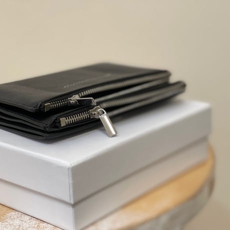 新品 2020ss mm6 maison margiela saffiano wallet