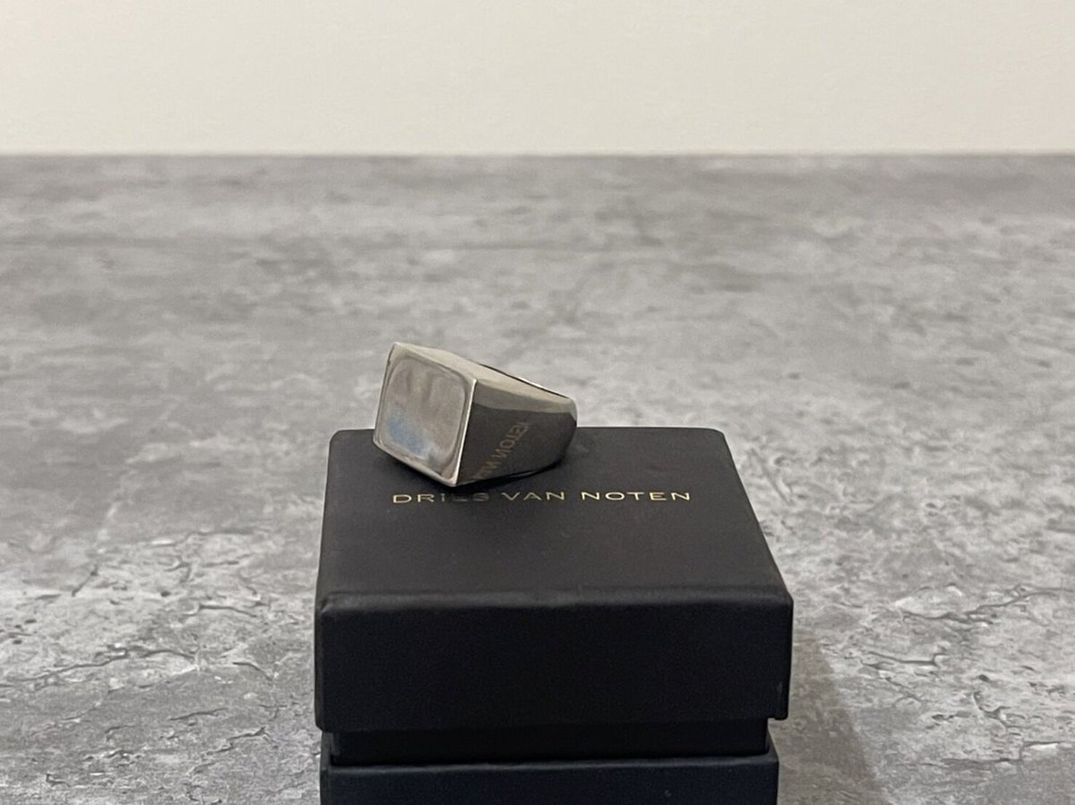 【2024】三越のお歳暮・冬ギフト 新品 dries requality | ring silver noten van アクセサリー