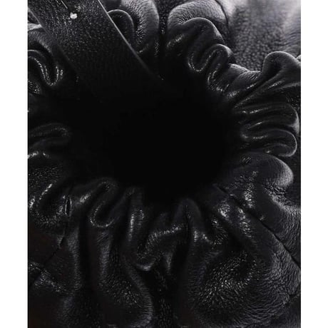新品 jilsander leather logo pouch