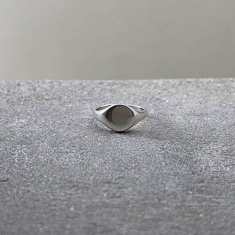 atelier sample silver925 ring"signet" 14号