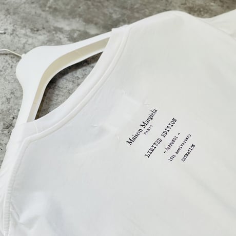 maison margiela roppongi 15th anniversary tops "back logo”
