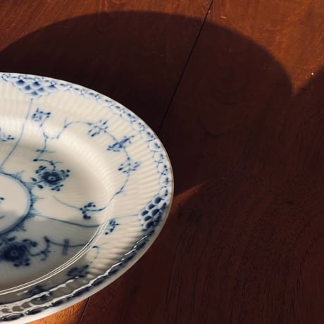 royal copenhagen vintage half lace plate 19cm #5