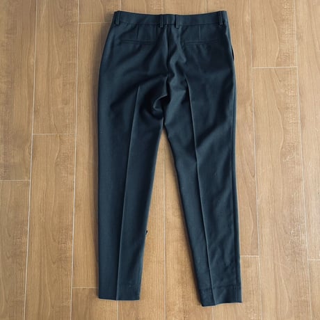 saintlaurent 2019ss hem slit trousers