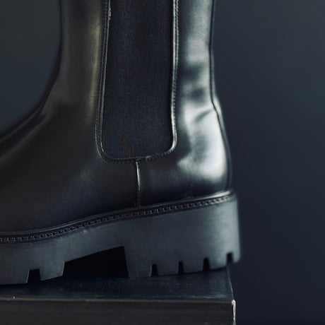 【factory sample】square toe boots 27cm
