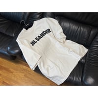 jilsander oversize logo tops