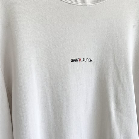 saint laurent paris logo sweat