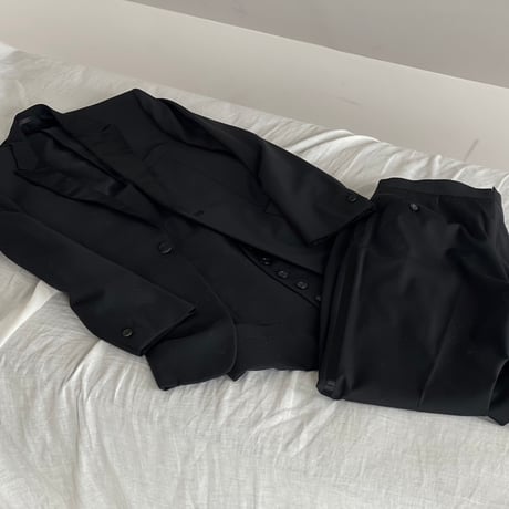 yohji yamamoto "sample" three piece set up suit
