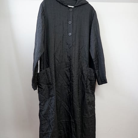 nylon spling coat black