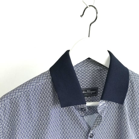 未使用 salvatore ferragamo 2020ss gancini shirt