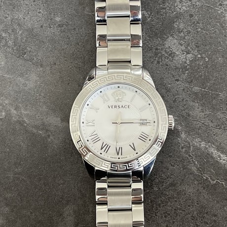 新品 versace 2022aw greca dress watch