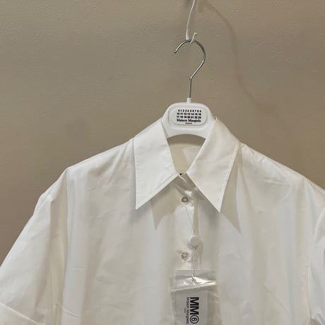 新品 mm6 maison margiela 2020ss over size long shirt