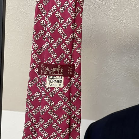 setup suit + hermes necktie #16