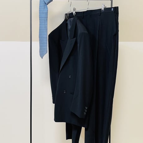 setup suit + hermes necktie #3