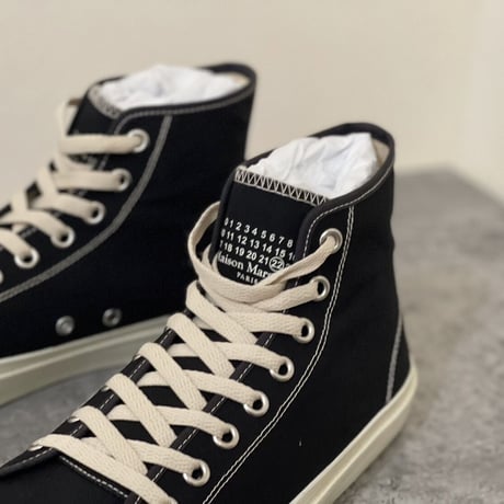 新品 maison margiela 2022ss tabi sneaker black 41