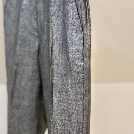 新品 paul smith 2016ss linen "箔" summer suit gray beige