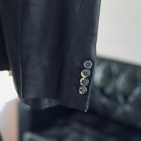 dries van noten shawl collar silk tuxedo jacket
