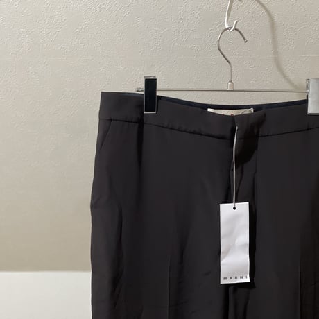 新品 marni 2020ss silk wide pants 46