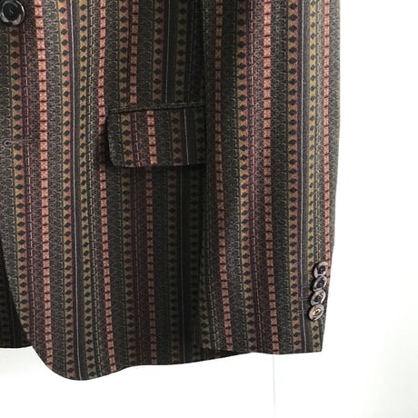 試着のみ etro 2018aw jacquard tailored jacket