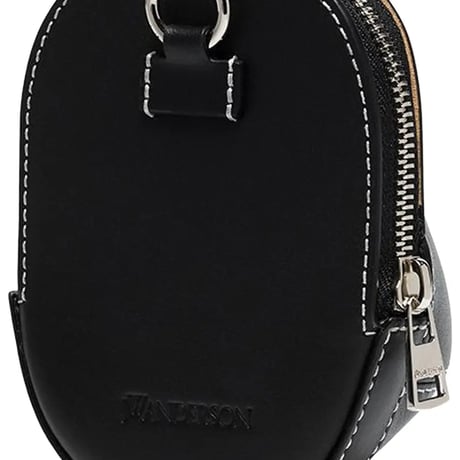 新品 jw anderson leather cap bag black