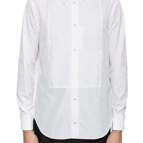 新品 maison margiela 2019ss tack dress shirt white 44