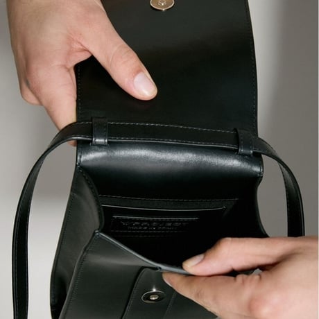 新品 yproject leather shoulder bag
