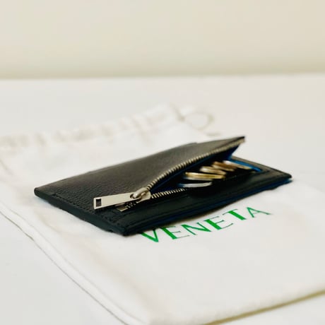 新品 bottega veneta 2021ss leather zip wallet