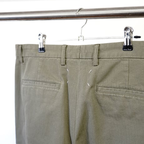 新品 maison margiela gabardine trousers 52