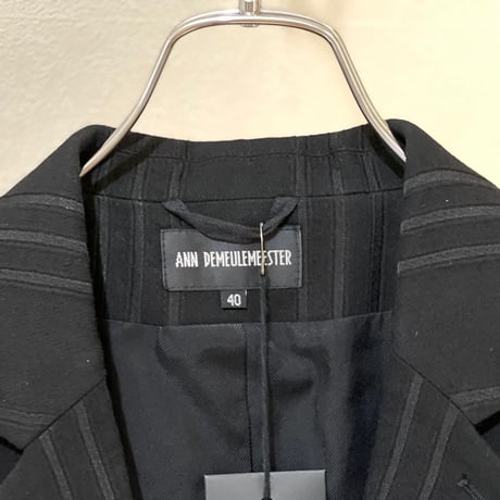 新品 2019ss ann demeulemeester  stripe jacket
