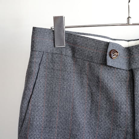 comme des garcons homme plus check trousers