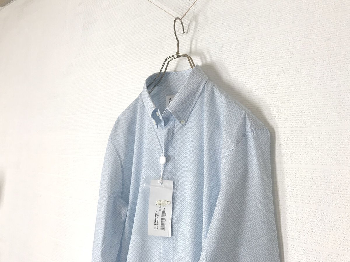 新品 maison margiela 2019ss fake button hall shir