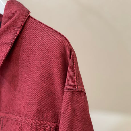 新品 mm6 maison margiela 2020aw reversible denim jacket 38