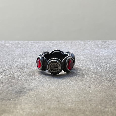 新品 gucci 2019aw ring  red