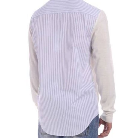 maison margiela spliced knit white S